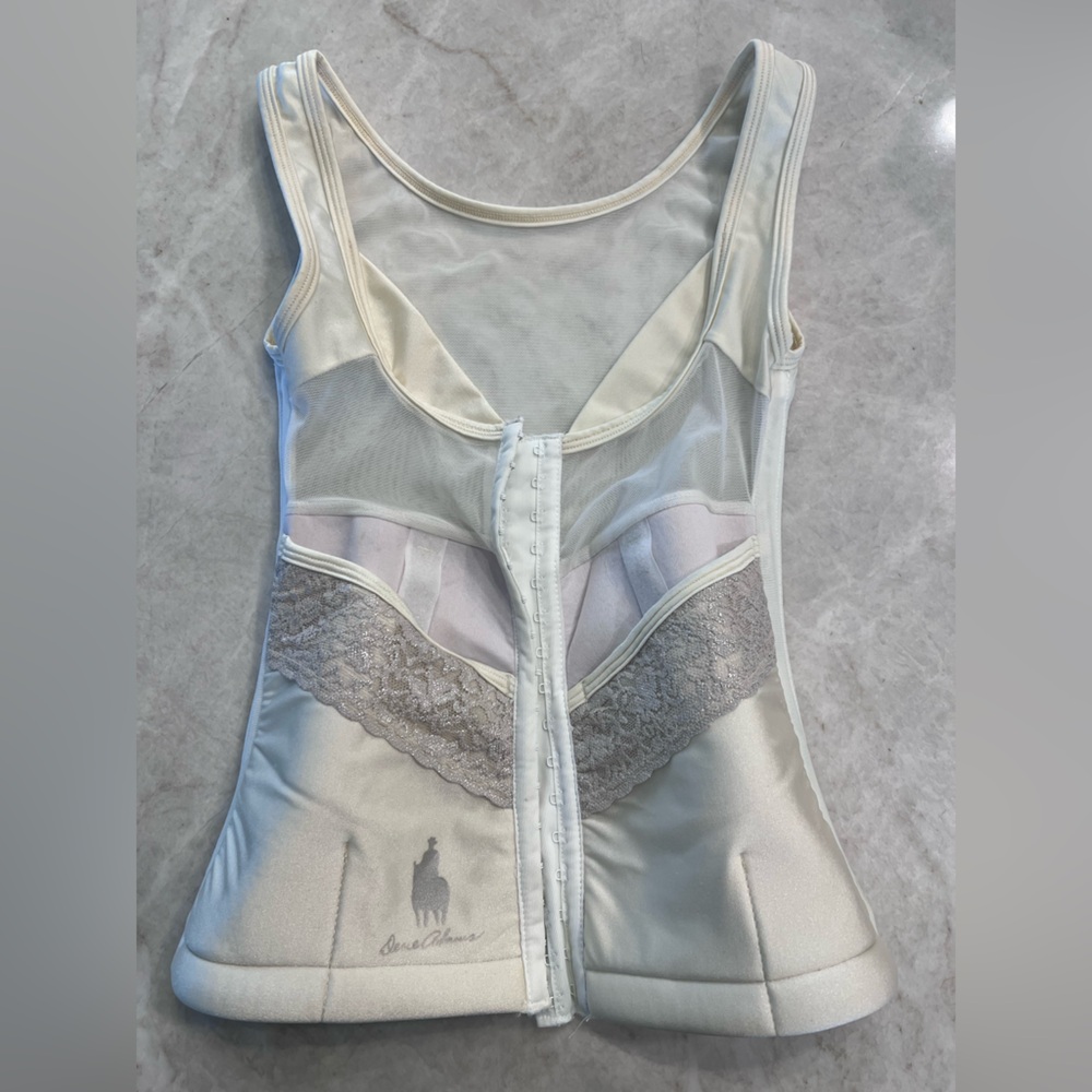 Dene Adam’s Conceal Carry Corset Small White Gently Used